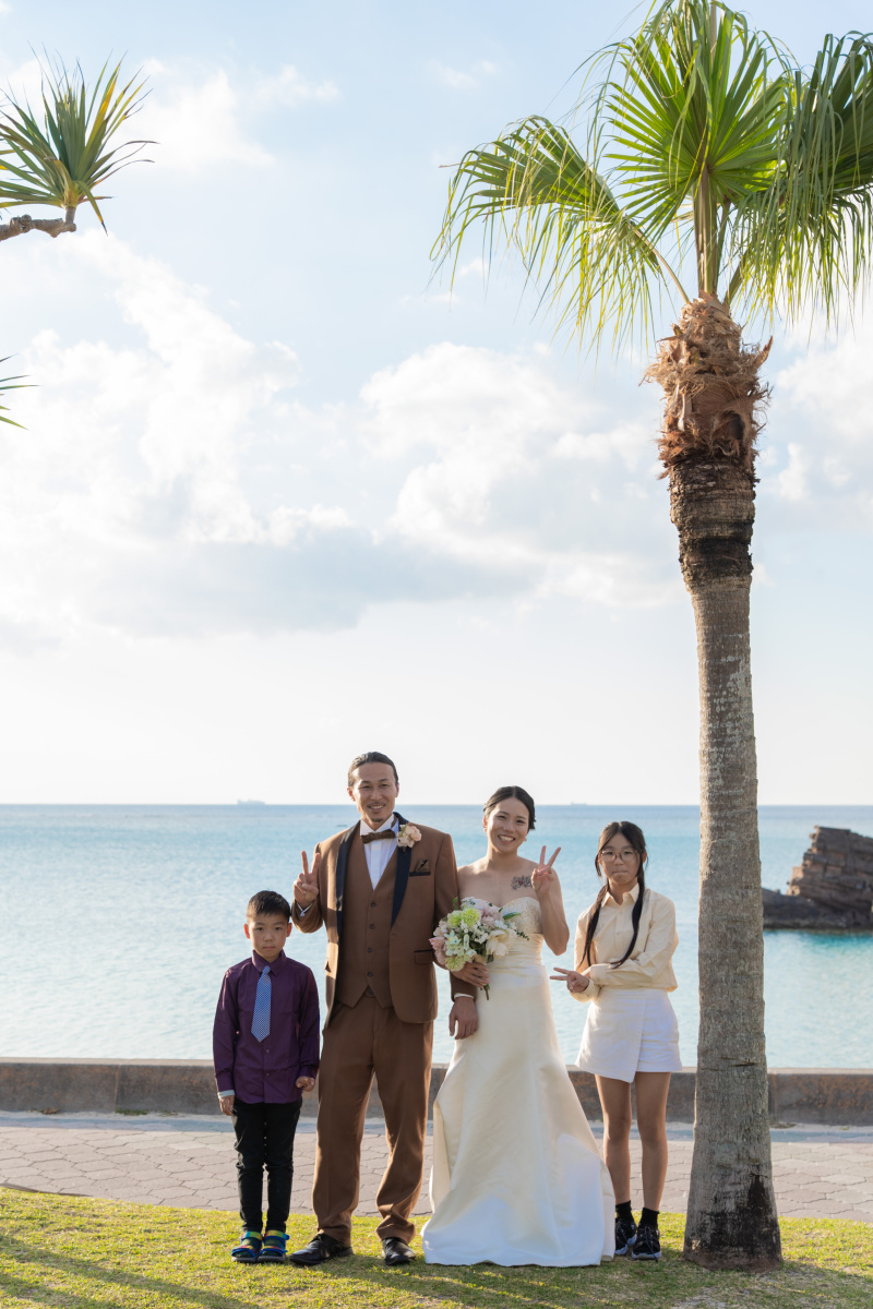 笑顔の記念写真