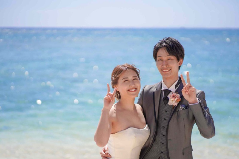 ビーチ撮影スタート！