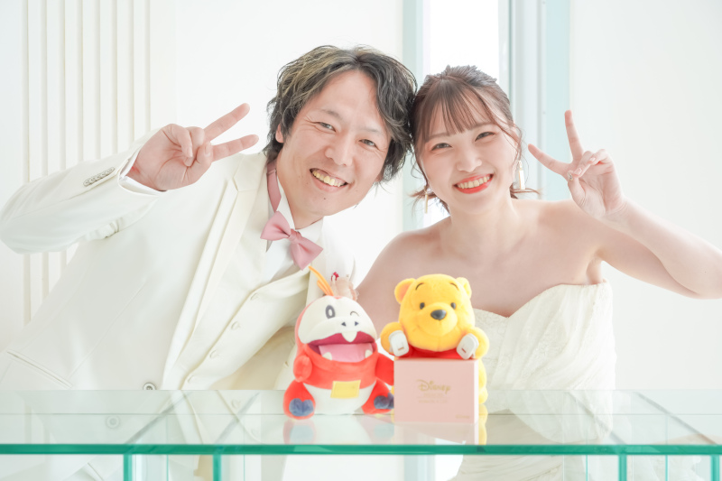 ホゲータもプーさんも祝福中♡