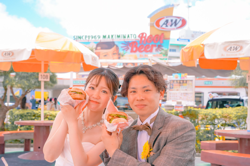 A&Wで楽しいランチタイム