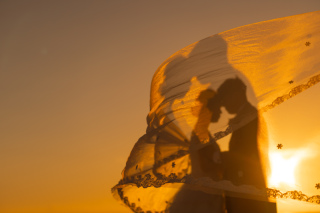 アメリカンビレッジとティンヌ浜にて