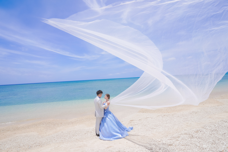 風に舞う、幸せのベール