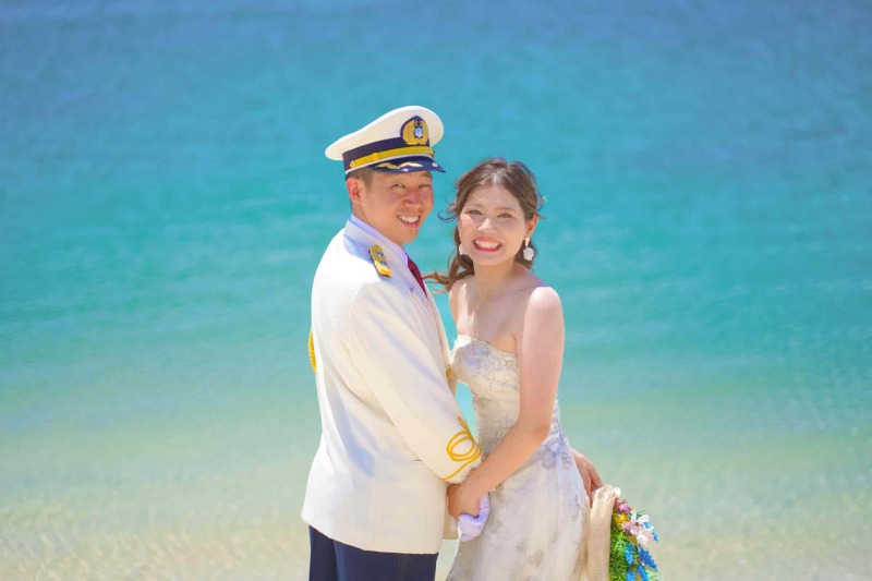 ドレスもタキシードもしっかり選べる