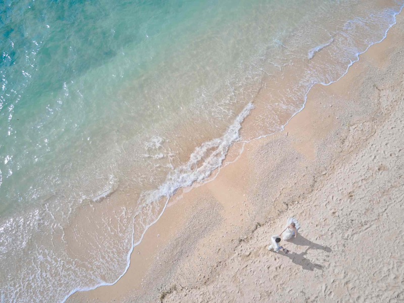 ドローン撮影で壮大な映像を残します