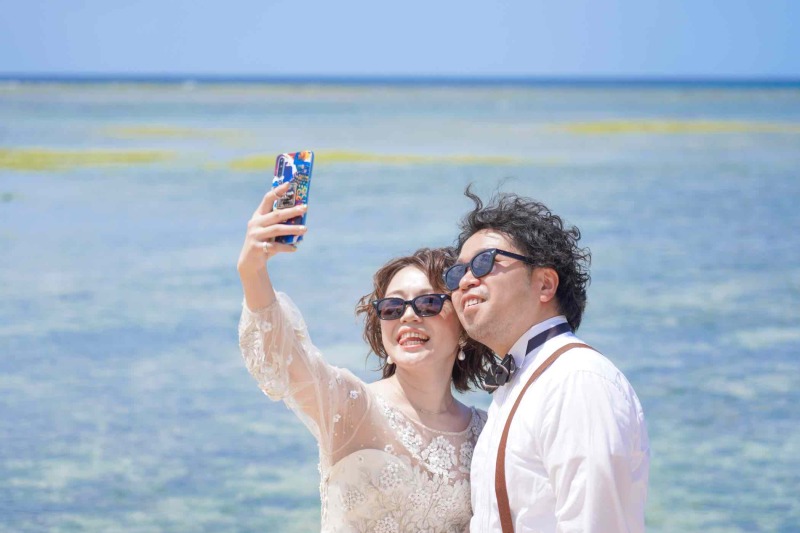 Walz Wedding_海で撮影できる