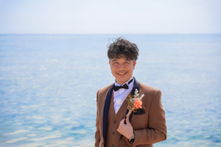 新郎ヘアセット