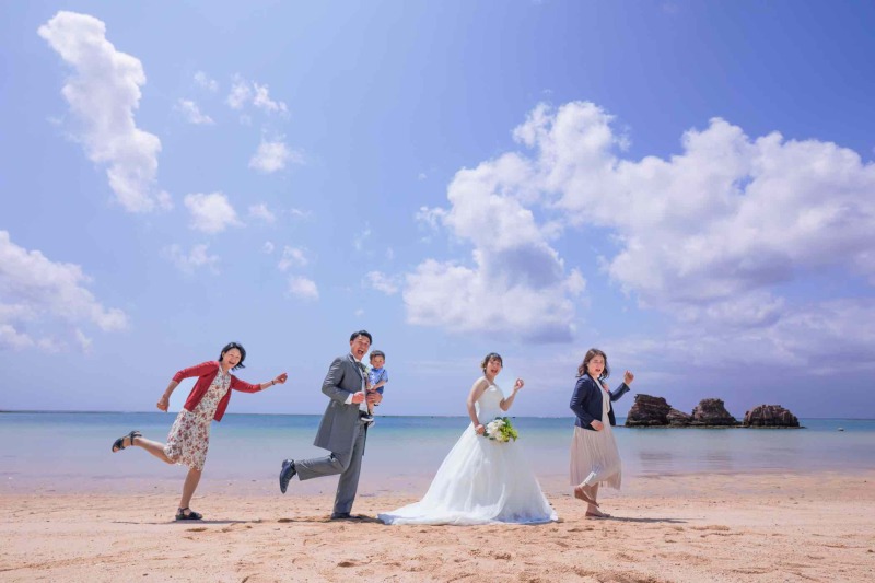 ご家族も誘ってLET's沖縄撮影！！