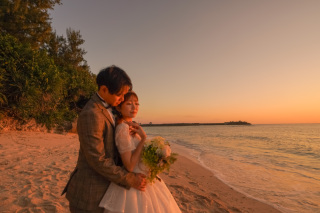 Walz Wedding_サンセット撮影