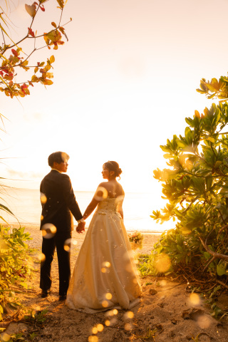 Walz Wedding_サンセット撮影