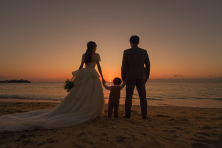 Walz Wedding_サンセット撮影