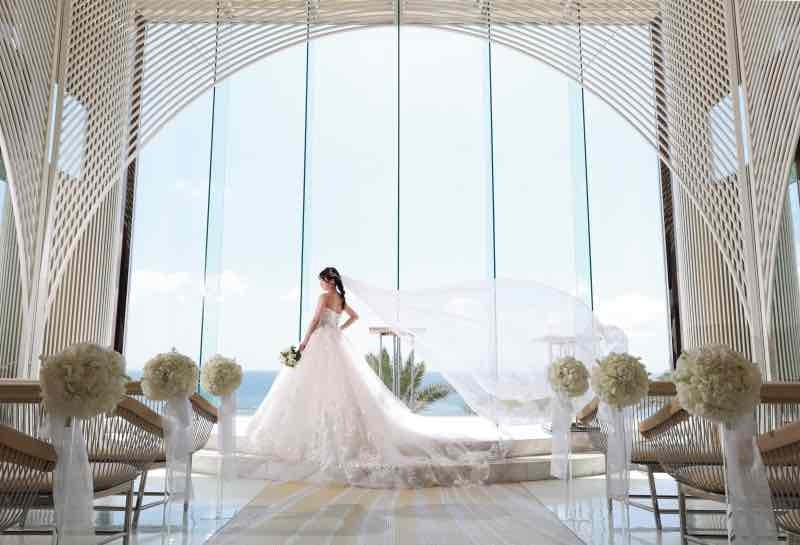 【NEW】ラグジュアリーチャペルプラン¥224,000♪♪最もリッチなチャペルとビーチでの撮影プラン♪