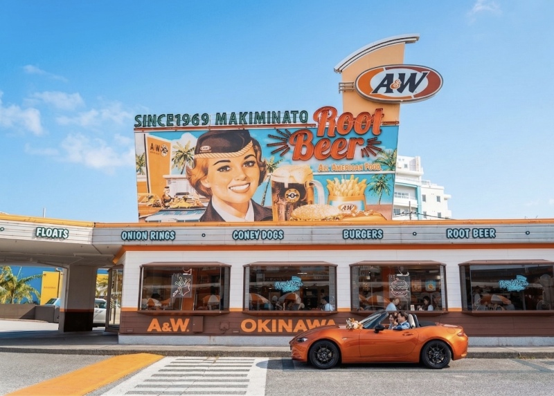 【カフェ&ビーチプラン】南国ビーチとアメリカンカフェでの撮影プラン♪♪カジュアル撮影をご希望の方にオススメ！(&yen;72,000)