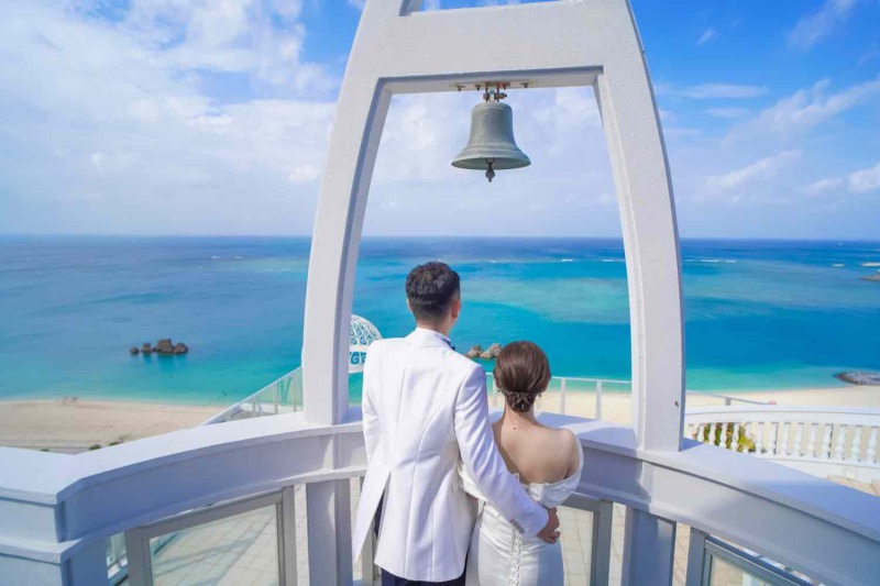 【「春」限定】チャペル&その他好きなロケ地2ヶ所撮影¥142,000♪♪ムービー&ドローン&サンセットサービス中