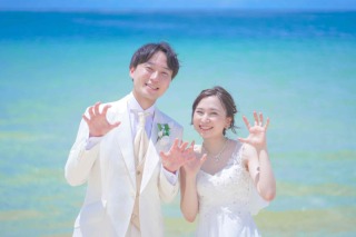 【7月〜８月限定】ドレス２着&ロケ地２ヶ所撮影プラン♪♪ドローンを含む60~90秒動画プレゼント（&yen;108,000）