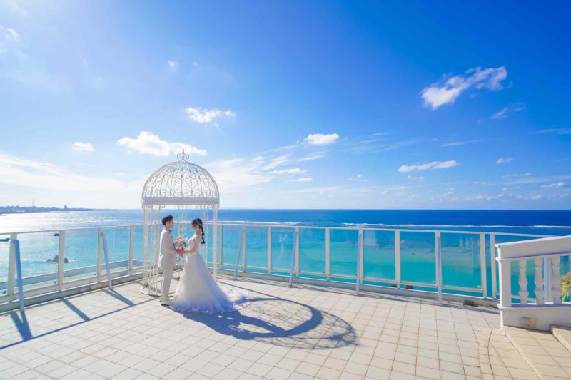 【5月曜日限定】チャペル&ビーチプラン&yen;♪♪衣装/メイクもコミコミの5月の曜日限定プラン♪詳しくはスタッフまで（&yen;98,000）