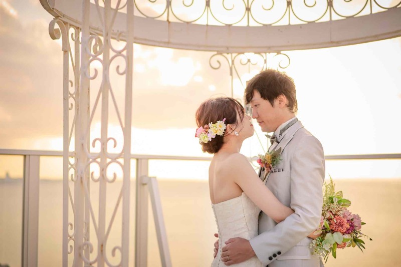 【お年玉キャンペーン】ドレス2着♪★チャペル&テラス&ビーチ&yen;122,000★セレモニー撮影サービス♪♪※2026年撮影の方限定