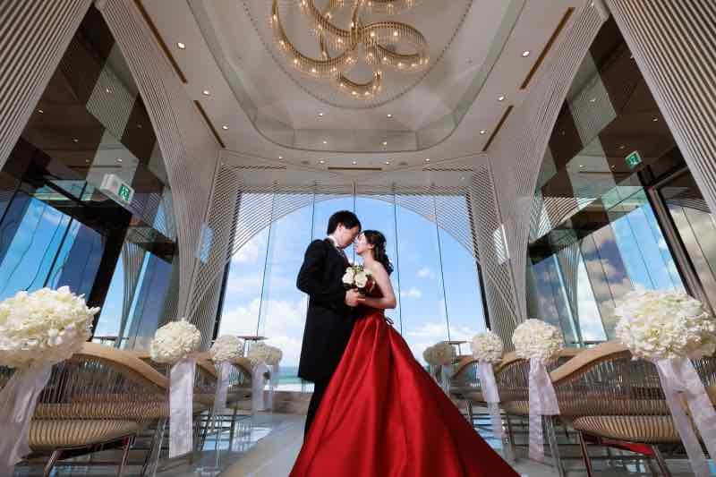 【NEW】ラグジュアリーチャペルプラン¥224,000♪♪最もリッチなチャペルとビーチでの撮影プラン♪