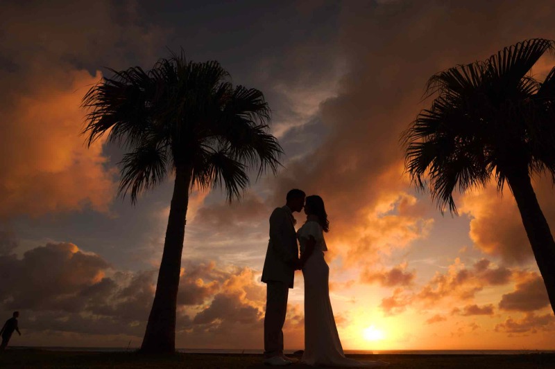 【★12月~2月限定★】お好きなロケ地3ヶ所&ドレス2着での撮影プラン♪♪ドローン&サンセット撮影プレゼント中♪