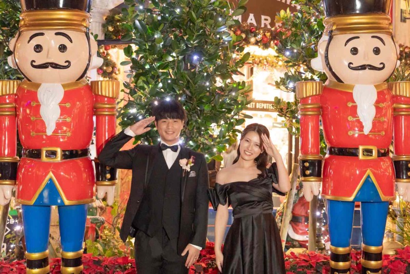 【「春」限定】★ドレス2着★観光ロケ地3ヶ所撮影プラン¥152,000♪〜植物園orアメビレ撮影料&サンセット撮影コミコミ〜