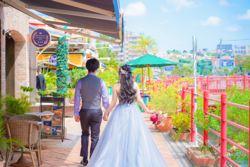 【期間限定!!KARAFURU(カラフル)プラン】人気のアメヴィレッジとビーチでの撮影プラン!60秒ドローン動画付き♪