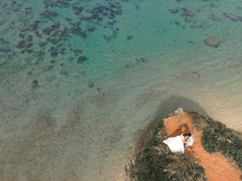 【NEWザネー浜プラン】★ロケ地2ヶ所★ザネー浜&お好きなロケ地¥96,000♪♪ドローンを含む動画撮影コミコミ!!