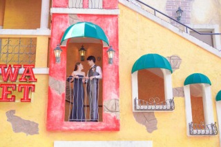 ★５月限定★ドレス２着でビーチとアメリカンビレッジで撮影するカラフルなプラン♪