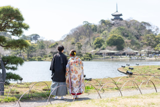【三渓園】和装ロケーション撮影