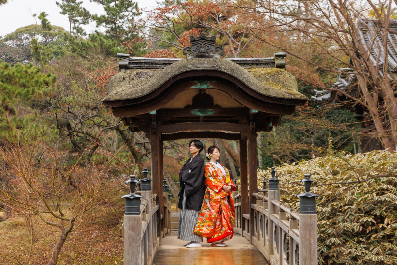 【三渓園】和装ロケーション撮影