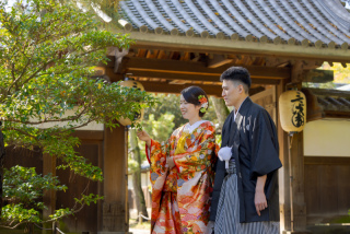 【三渓園】和装ロケーション撮影