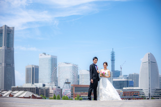 【大さん橋】洋装ロケーション撮影