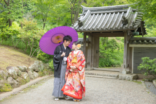 【三渓園】和装ロケーション撮影