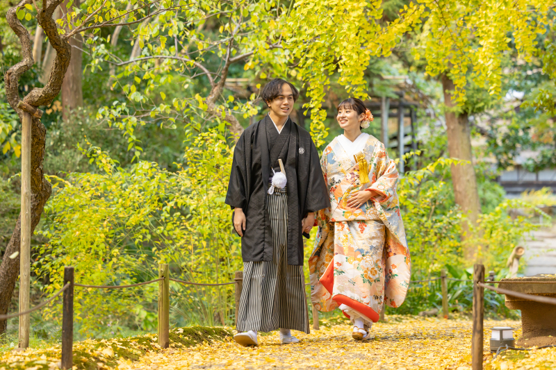 【三渓園】和装ロケーション撮影
