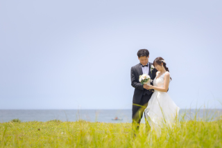 【葉山海岸】洋装ロケーション撮影