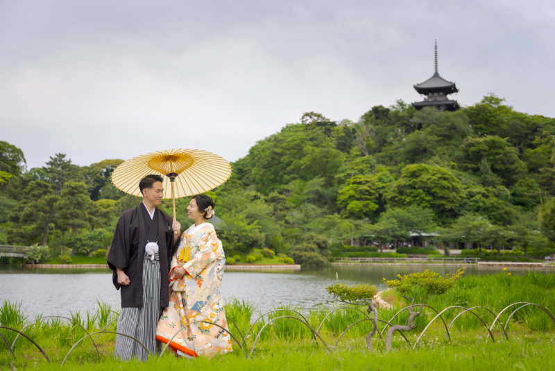 【三渓園 ✕ 開港記念会館✕ 横浜ストリート】和装＆洋装ロケーション撮影