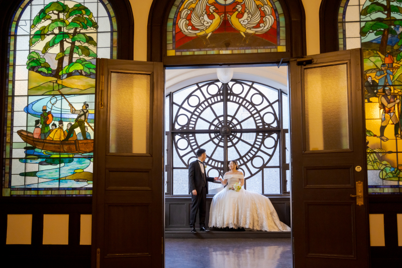 【三渓園 ✕ 開港記念会館】和装＆洋装ロケーション撮影