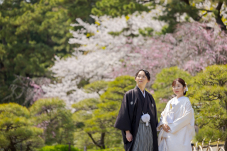 【三渓園】和装ロケーション撮影