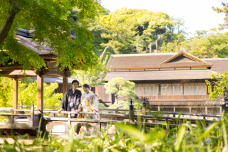 【三渓園】和装ロケーション撮影