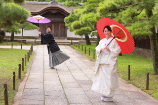 【三渓園】和装ロケーション撮影