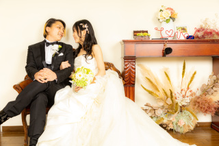 洋装スタジオ撮影