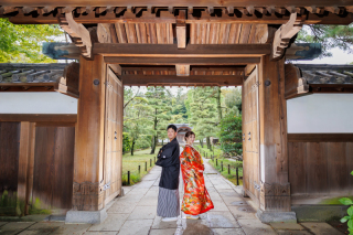 【三渓園】和装ロケーション撮影