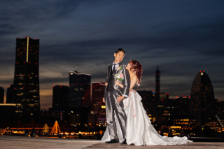 【三渓園 ✕ 大さん橋】和装＆洋装ロケーション撮影