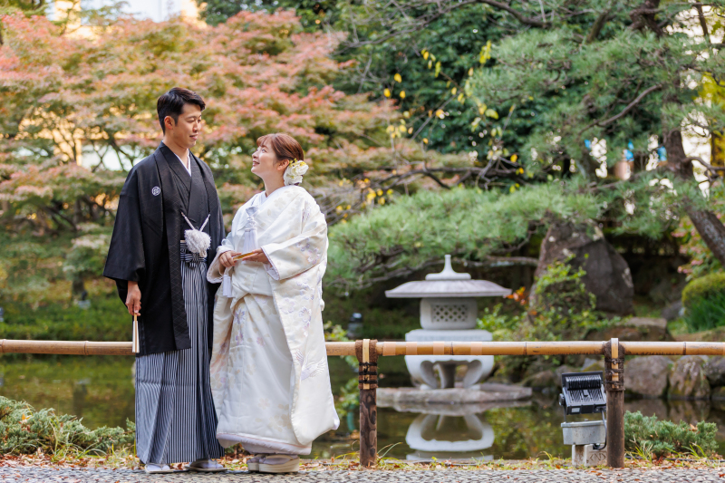 【横浜庭園 】和装ロケ＆スタジオ撮影