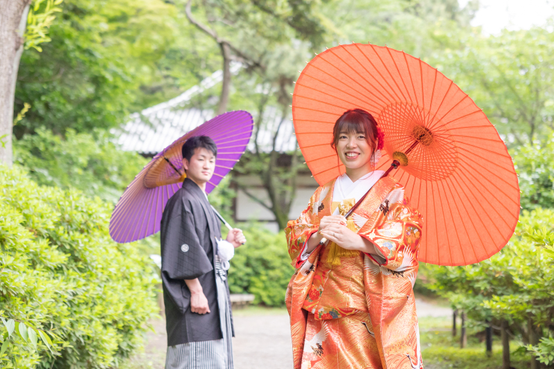 【三渓園】和装ロケーション撮影