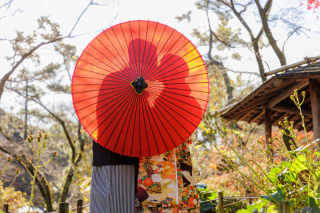 【三渓園】和装ロケーション撮影