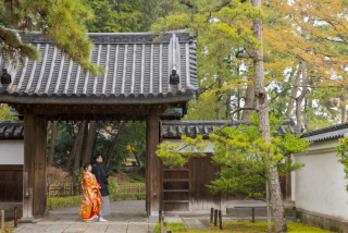 【三渓園】和装ロケーション撮影