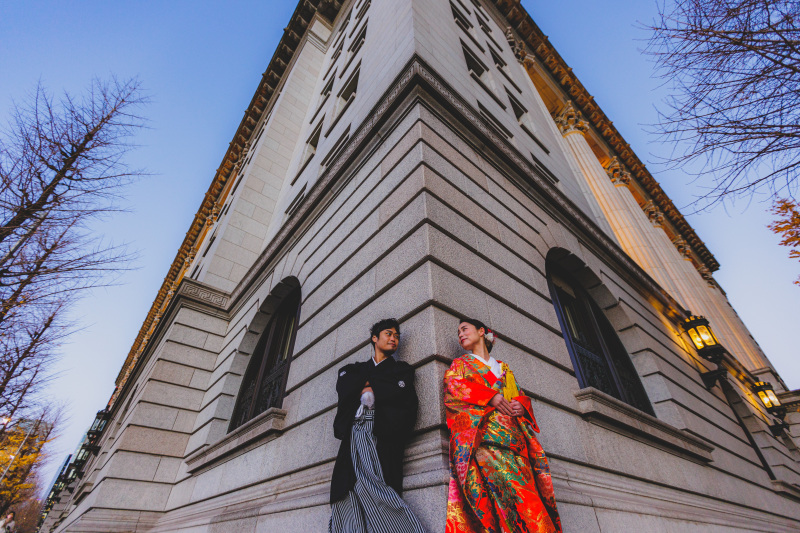 【東京駅】和装ロケーション撮影