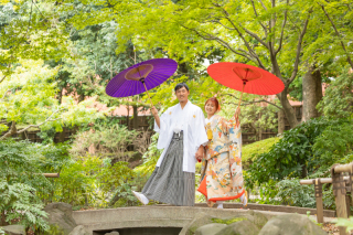 【横浜庭園】和装ロケーション撮影