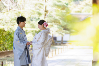 【三渓園】和装ロケーション撮影