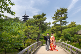 【三渓園】和装ロケーション撮影
