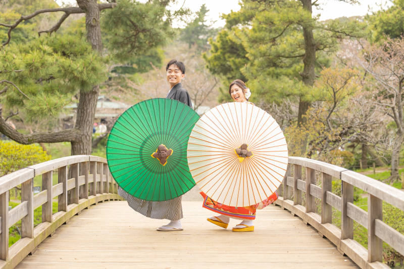【三渓園 ✕ 大さん橋】和装＆洋装ロケーション撮影